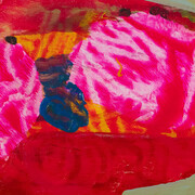Eamon Colman, A rose like a chocolate song (detail). Courtesy of Solomon Fine Art