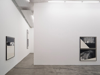 E.B. Itso, Light over the last fields, exhibition view. Courtesy of Galleri Nicolai Wallner