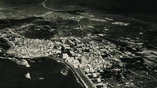 Mogadishu, Aerial view, 1930’s (Source: Laboratorio di Ricerca Documentazione Storica Iconografica, Roma Tre University)