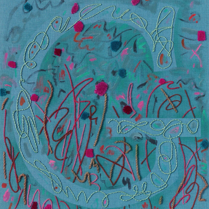 Laura Owens. Courtesy of Whitney Museum of American Art