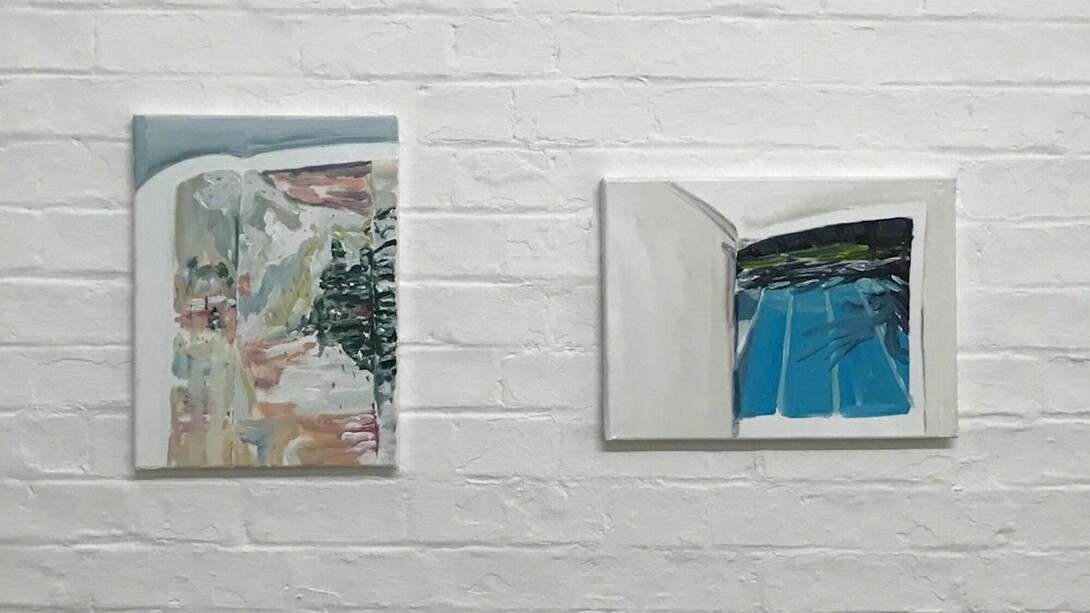 The Reading Room, Exhibition view. Courtesy of Rokeby Gallery