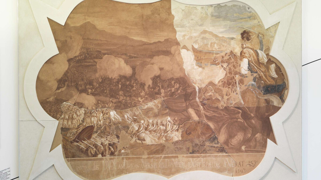 Frescoes from Križ Manor, Komenda. Courtesy of City Museum of Ljubljana