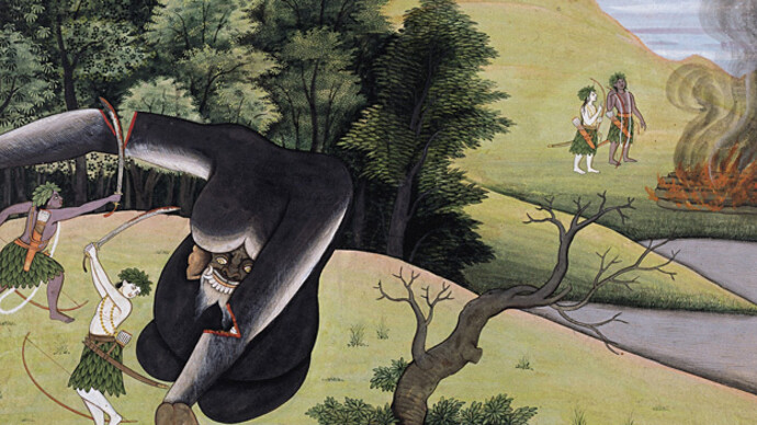 Monstres, diables et démons. Courtesy of Museum Rietberg