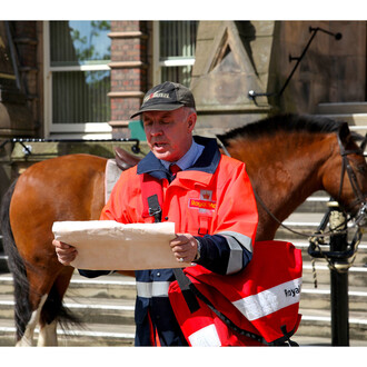 Ahmet Ögüt, Let it be known to all persons here gathered, 2012, Performance between Liverpool, St Helens, Heywood and Manchester, Commisioned by the Liverpool Biennial, Courtesy the artist
