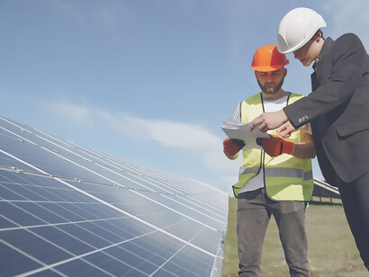 Solar energy, harnessed from the sun's rays, is a clean and renewable resource that mitigates environmental impact