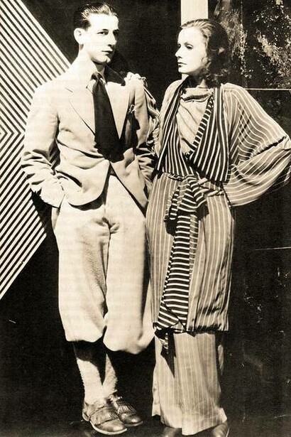 Greta Garbo, in “Donna che ama”, del 1929 (costumi di Adrian Gilbert)