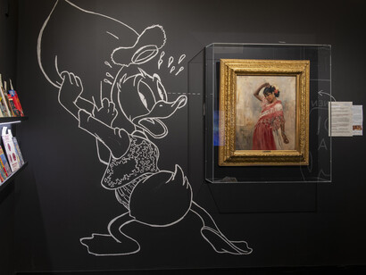 Riiko Sakkinen, Los moimoi de Fuengirola, Ausstellungsansicht. Mit freundlicher Genehmigung des Serlachius Museums