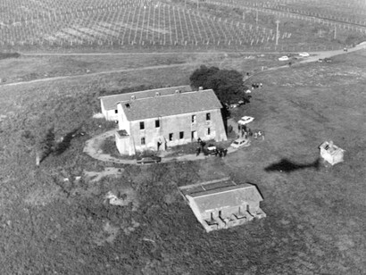 Il casolare di Cecchina, Lazio, dove fu mutilato Giorgio Calissoni