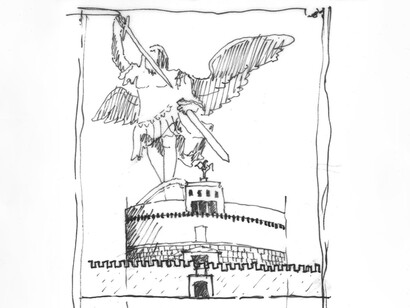 Renato Vivaldi, Castel Sant'Angelo e l'Angelo