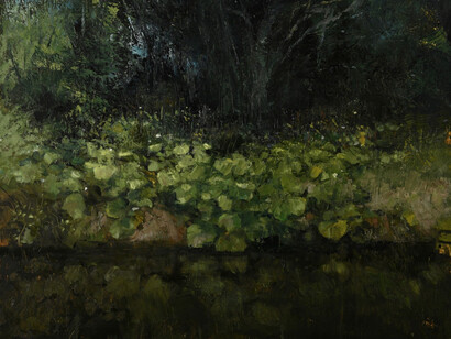 One River, One Creek. Courtesy of Oliver Sears Gallery