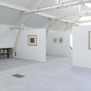 Kirchner and Baselitz, Remix, repetition in the woodcut, exhibition view. Courtesy of Galerie Henze and Ketterer