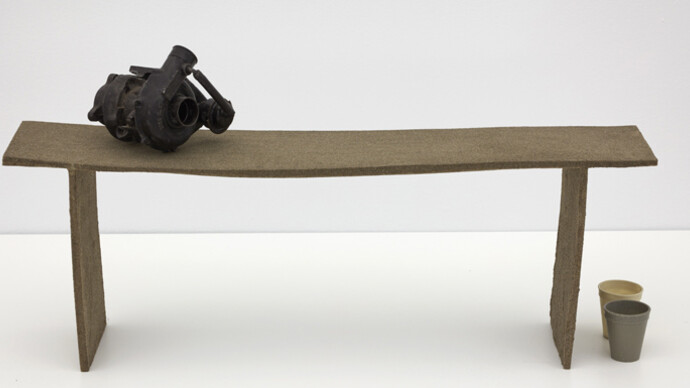 Exhitibion view Rosi Amor by David Bestué. Courtesy of Museo Nacional Centro de Arte Reina Sofía