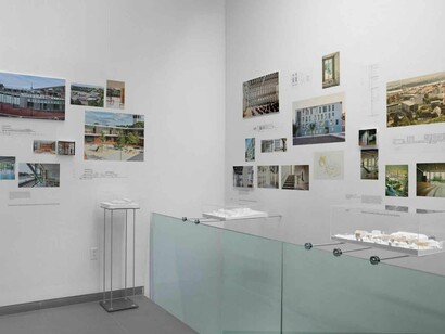 Dietmar Feichtinger, Architecture of connection, exhibition view. Courtesy of Austrian Cultural Forum