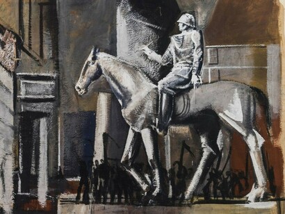 Mario Sironi, Condottiero a cavallo