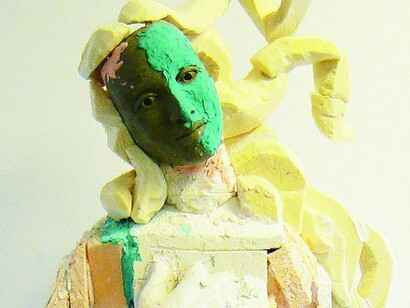 Smalltown Venus, Lorraine Robbins, Mixed Media, Unique