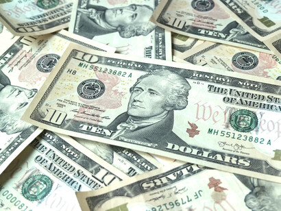 Billetes de 10 dólares estadounidenses