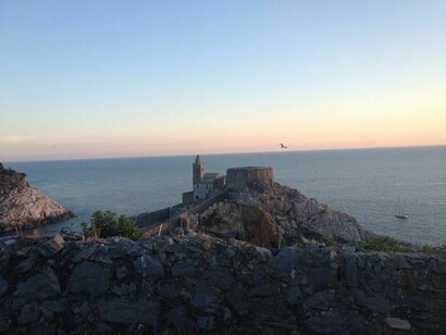 San Pietro when the sun goes down