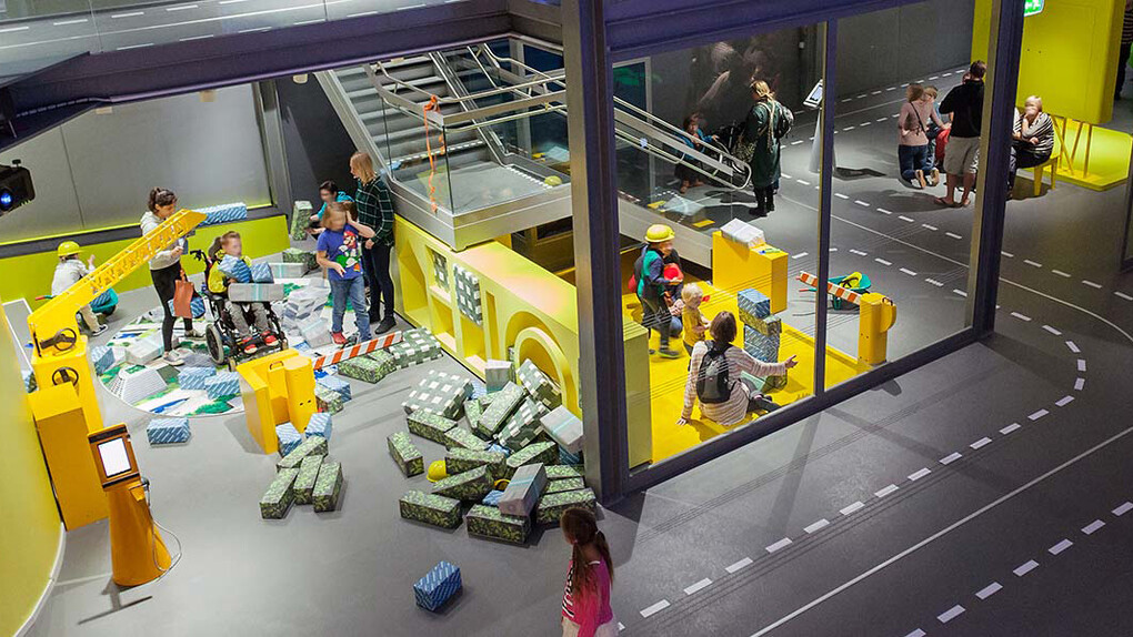 MegaMind, exhibition view. Courtesy of Tekniska Museet