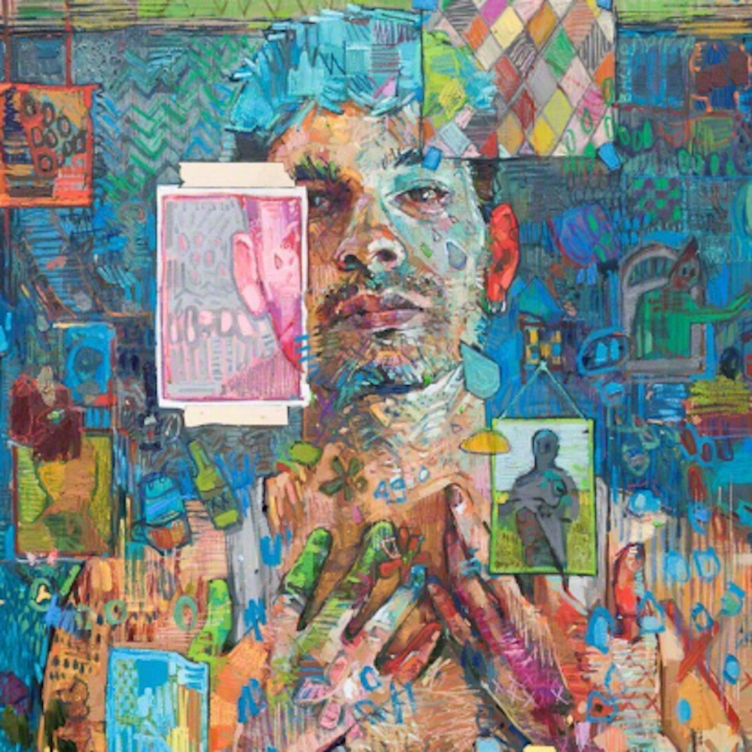 Andrew Salgado, Let's Start a War, 2016. Courtesy of Beers gallery