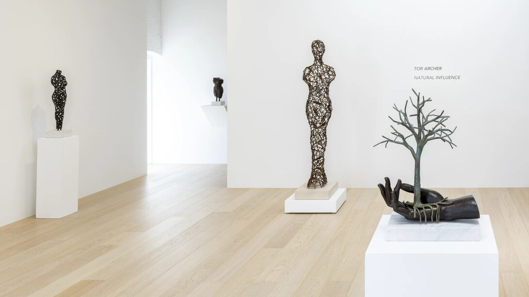 Tor Archer, Natural influence, exhibition view. Courtesy of Scott Richards Contemporary Art
