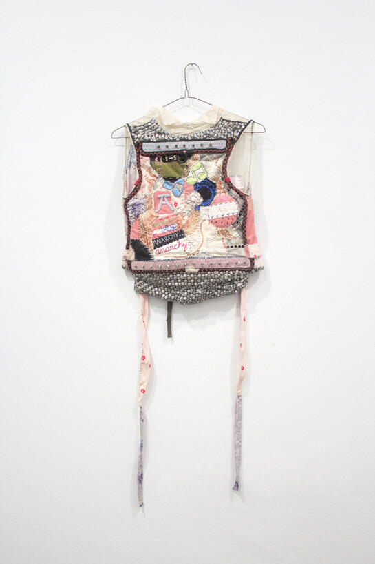 Matt Damhave, A was for Anarchy, 2015, Vest, Courtesy of White Columns
