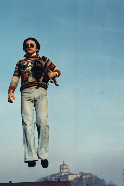 Ugo Nespolo, Ipotesi dialettica, 1974. Per gentile concessione di Anna Defrancesco