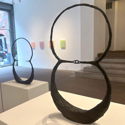 Timothy Schmitz and Michael Schultheis installation. Courtesy the artists and Winston Wächter Fine Art, New York
