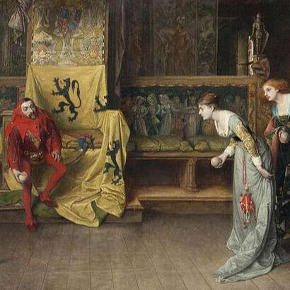 Albrecht De Vriendt, A depiction of a 15th-century courtly game