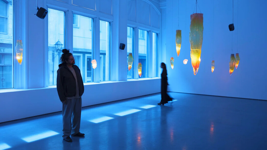Jakob Kudsk Steensen, Otherworlds, exhibition view. Courtesy of PHI