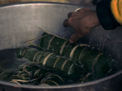 Boiling Bariva parcels in water not only cooks the ingredients but also enhances their flavors, ensuring each bite embodies the essence of ancestral wisdom and local tradition