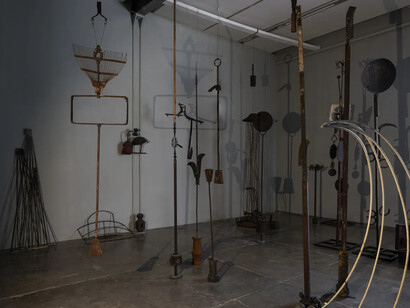 Archana Hande, The last rust, exhibition view. Courtesy of Chemould