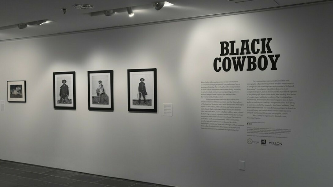Black Cowboy, Exhibition view. Courtesy of The Studio Museum in Harlem