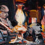 Gordon Rayner, Playing chess with the maya, c. 1999. Courtesy of Christopher Cutts Gallery