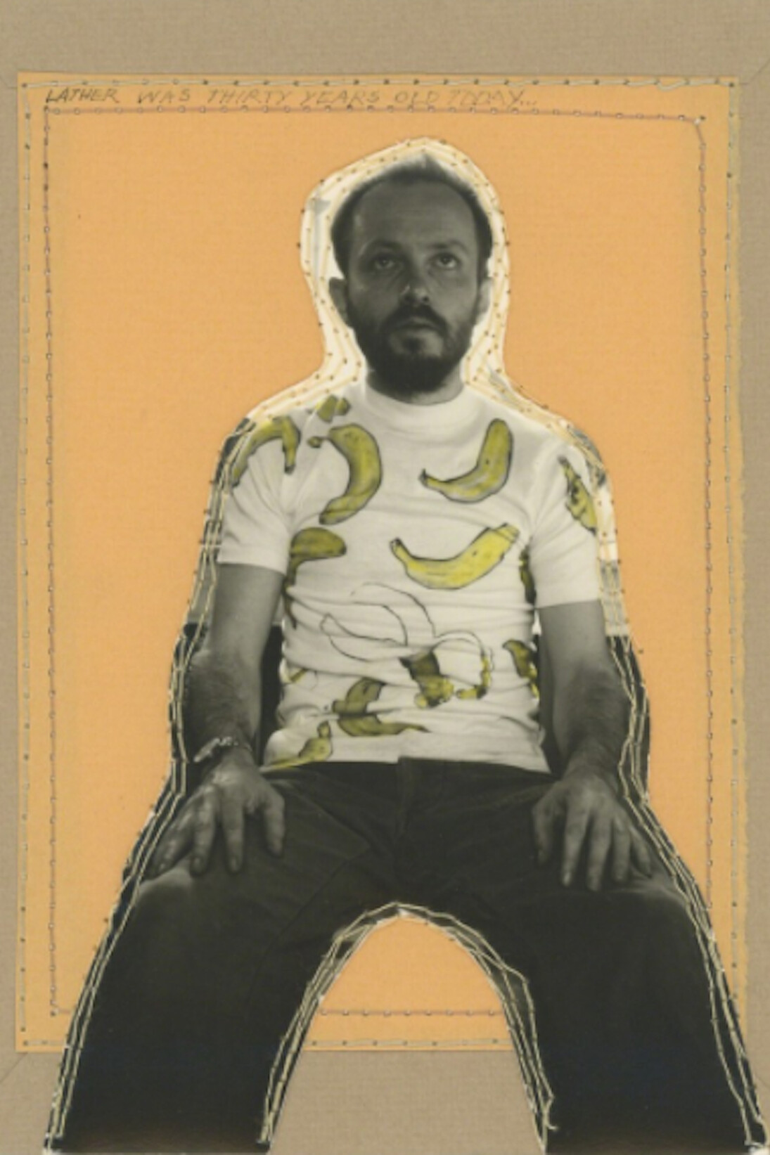 Keith A. Smith, Lather was Thirty Years Old Today, 11:35 PM, 18 Mar 73, 1973. Courtesy of Bruce Silverstein Gallery
