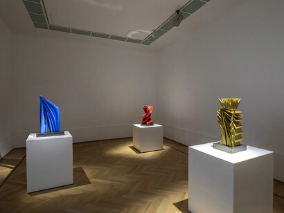 Pablo Atchugarry, Scolpire la luce, vista della mostra. Cortesia della Galleria Nazionale d’Arte Moderna e Contemporanea