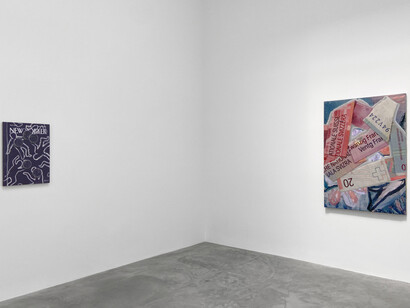 Paul Sistema, exhibition view. Courtesy of Matthew Marks Gallery