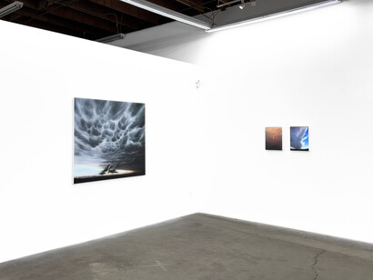 Samantha Fields, Lay of the land, exhibition view. Courtesy of Billis/Williams Gallery