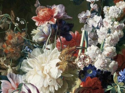 Jan van Huysum, Bouquet of Flowers in an Urn, 1724 
