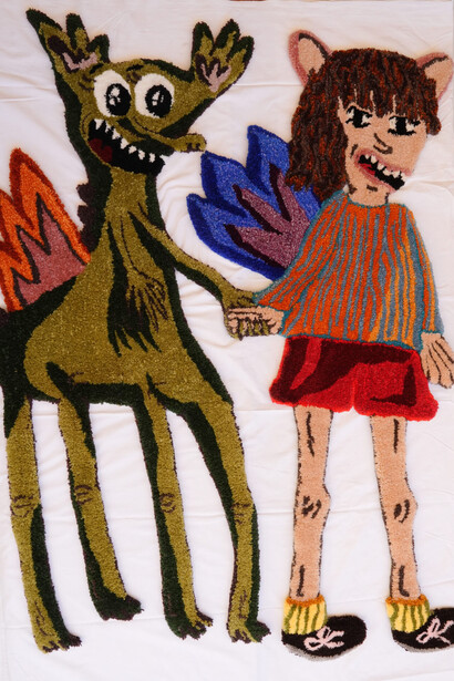 Lihnida Krstanoska-Blazeska, Together forever (detail), 2026. Courtesy of .M Contemporary