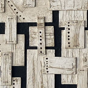 Pedro Igrez, Communities (detail). Courtesy of Jackson Junge Gallery