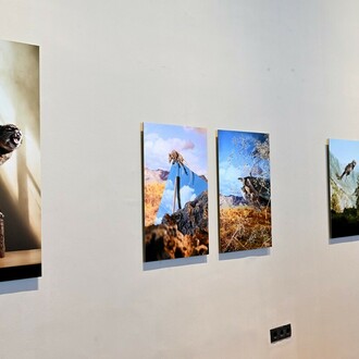 It's not just the ravages of time, exhibition view. Courtesy of Naturhistorisches Museum Wien