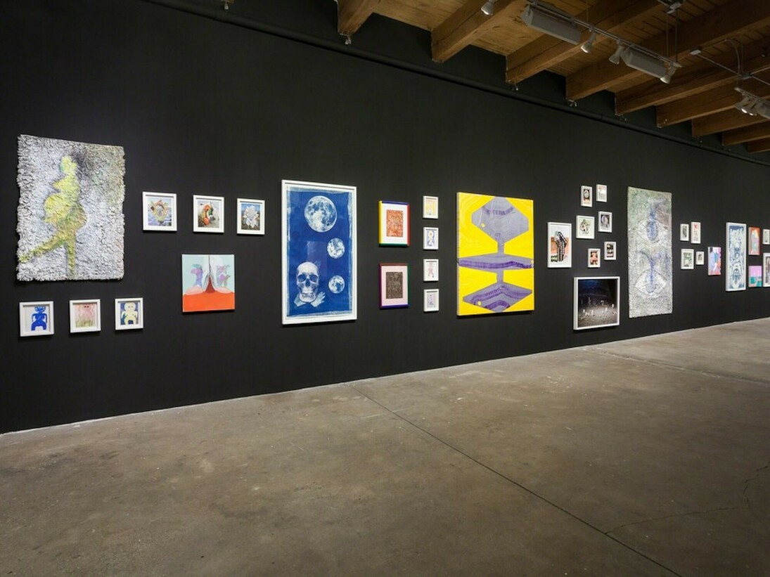 Visible and Permanent, Exhibition view. Courtesy of Carrie Secrist Gallery