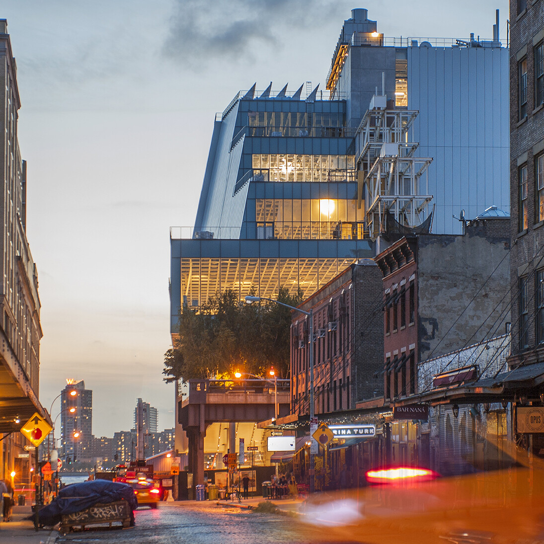 View from Gansevoort Street. Photograph by Karin Jobst, 2014.