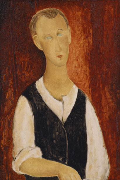 Amedeo Modigliani, Portrait d'homme, dit aussi Le Jeune Paysan
