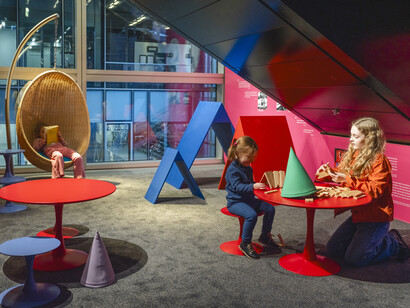 Nanna Ditzel, breaking free, exhibition view. Courtesy of Danish Architecture Center