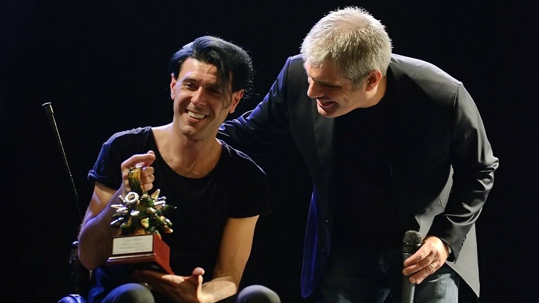 Ruggero Pegna con Ezio Bosso