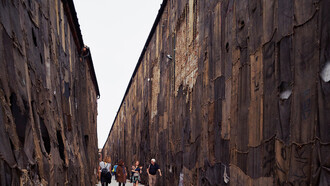 Ibrahim Mahama in Arsenale