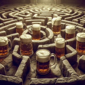 What connects us, artwork in exhibition. Courtesy of the National Gallery