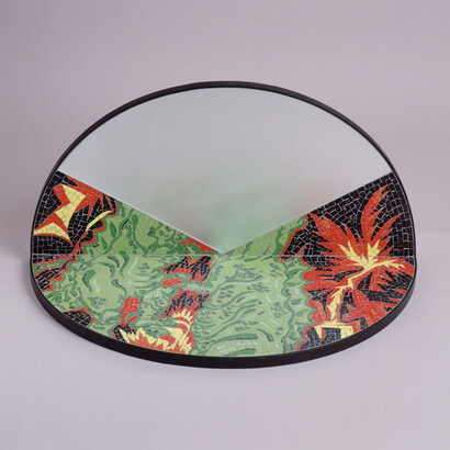 Nanda Vigo, Dragon Heart, 1997. Courtesy of Fatto Ad Arte Galleria 