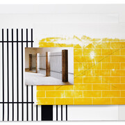 Hubert Kiecol  O.T., 2017, Drawing, monotype, photograph, mounting plate, acrylic glass 100 x 140 cm / 39 3/8 x 55 1/8 inches